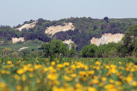 Sószoros, sóhegyek